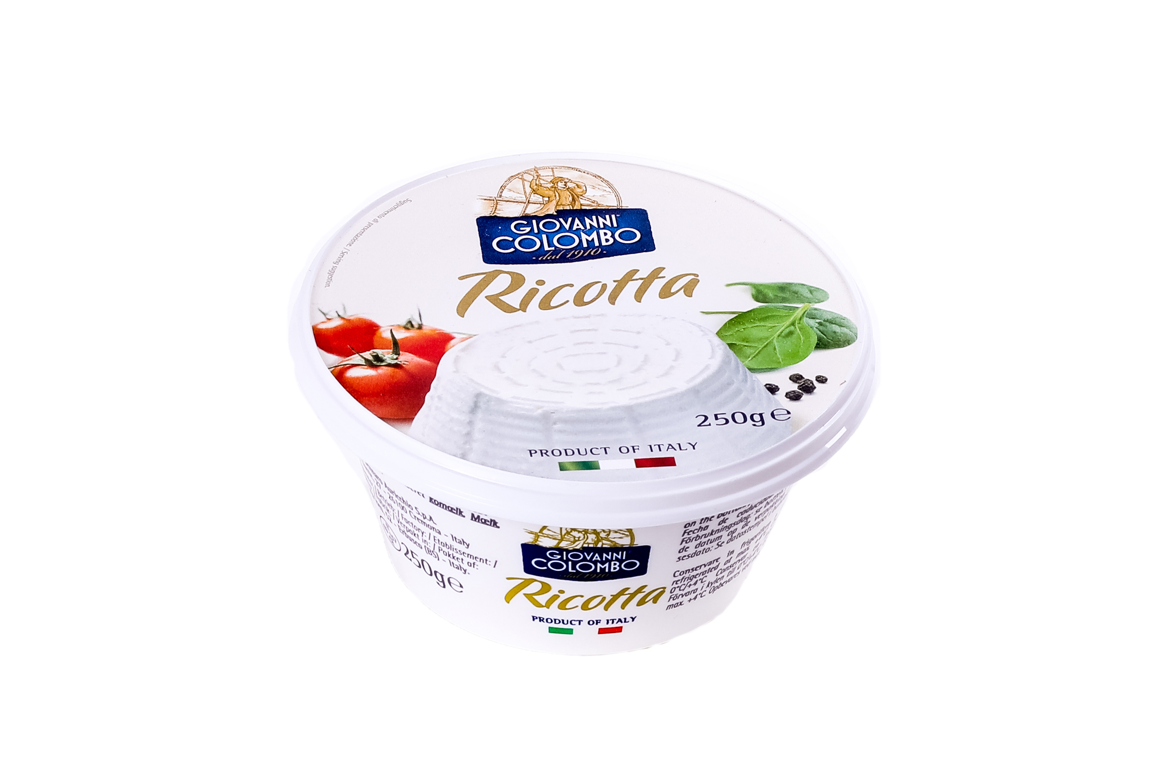 10343 Ricotta Colombo pot 250 gram