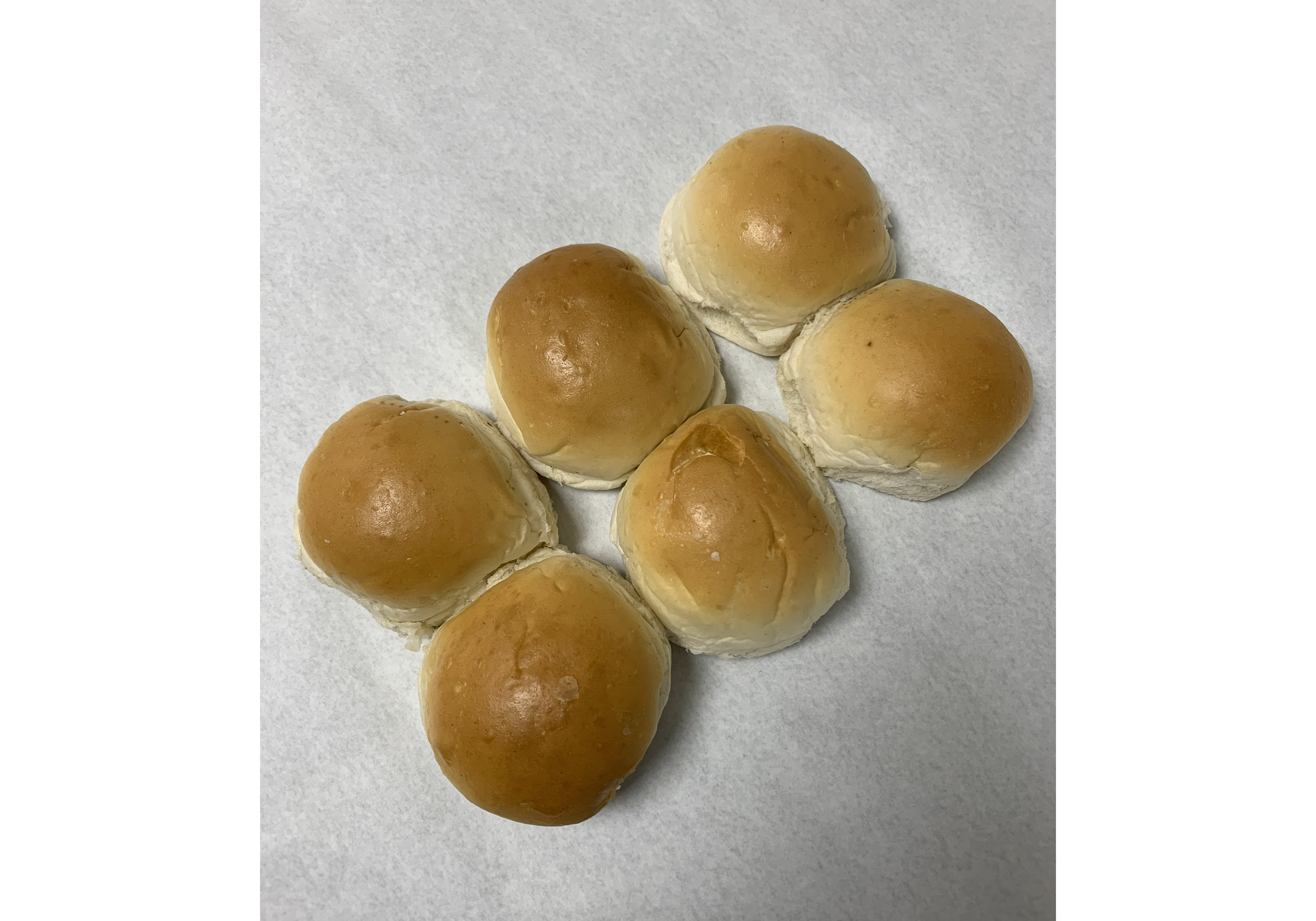 11105 Mini bolletjes wit 6 stuks