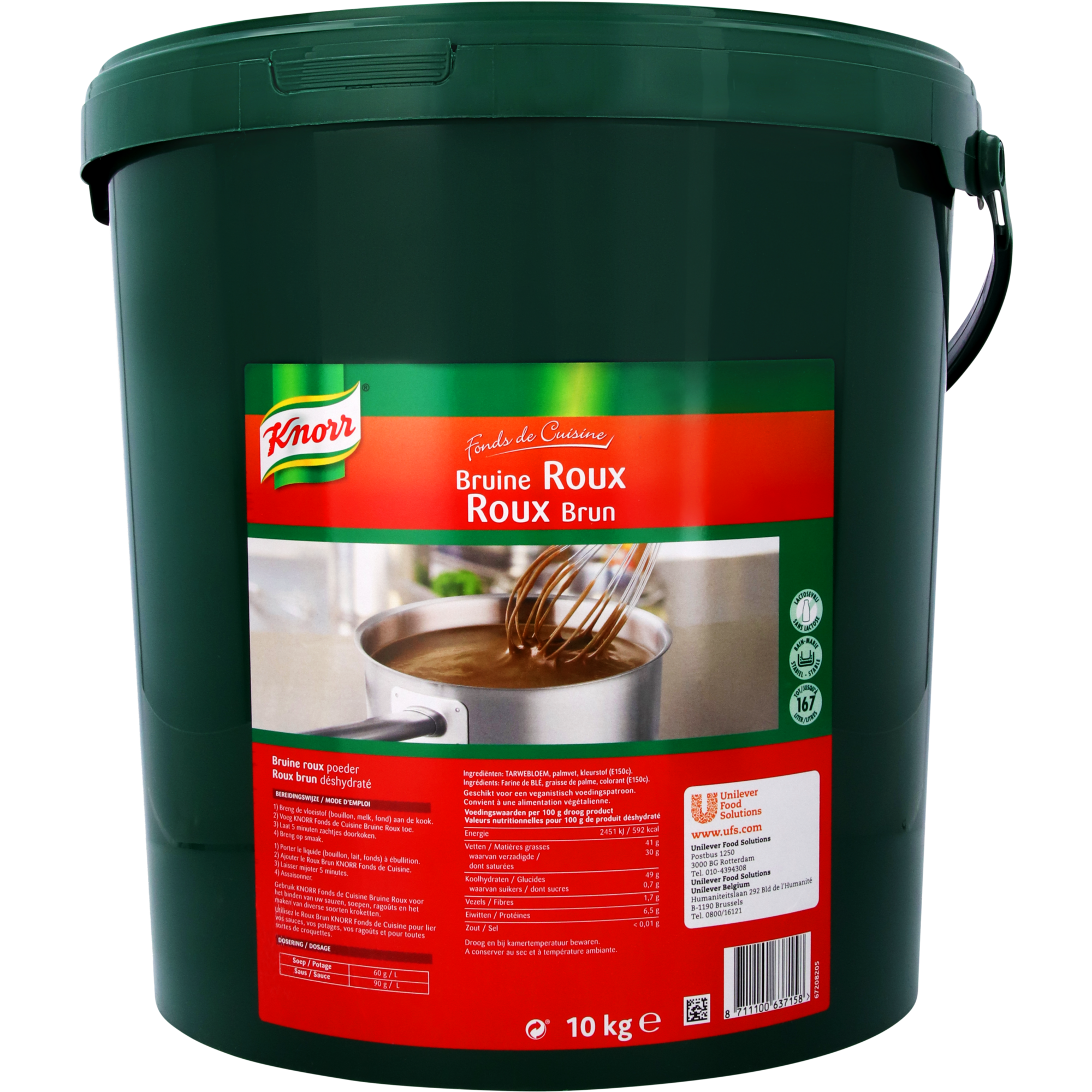 16580 Roux bruin emmer 10 kg