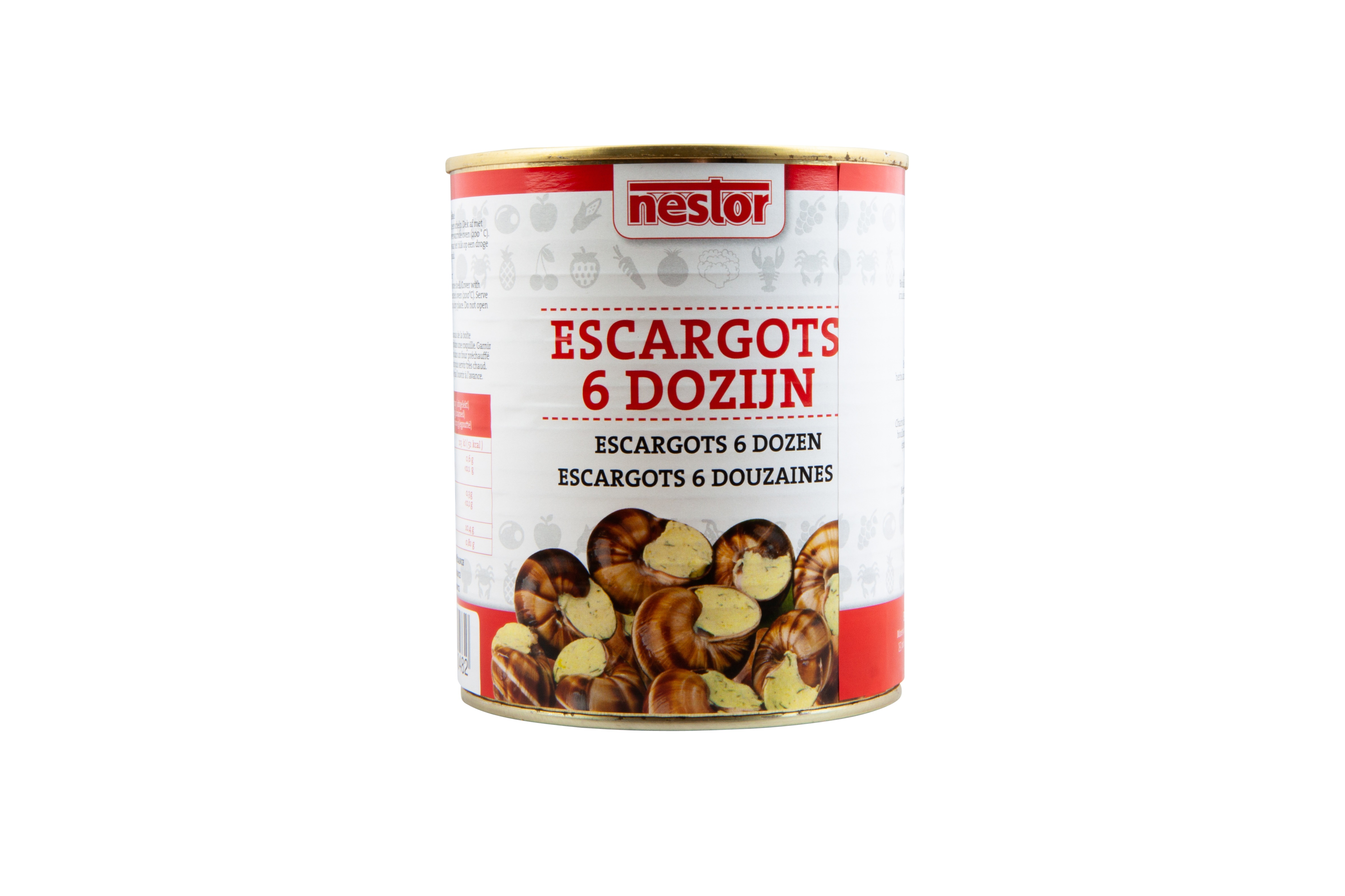 27349 Escargots/slakken 72st. 1ltr.