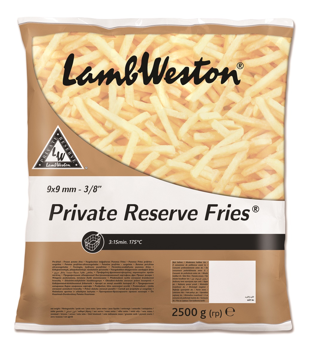 41832 Frites private reserve 9mm (F64) 4x2,50 kg