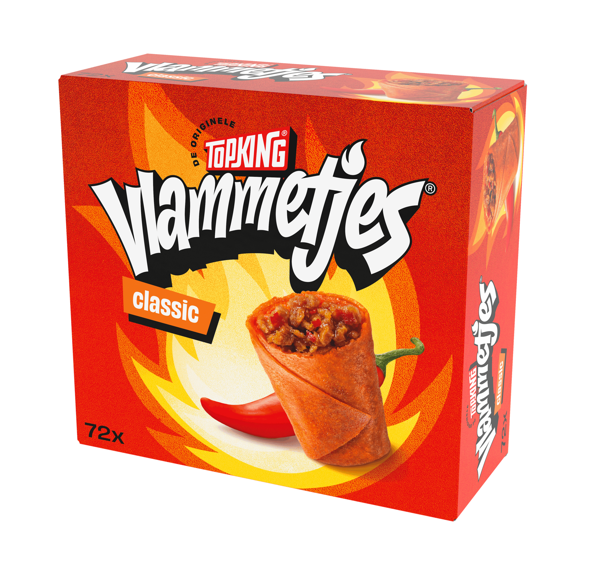 5232 Vlammetjes 72x18gr