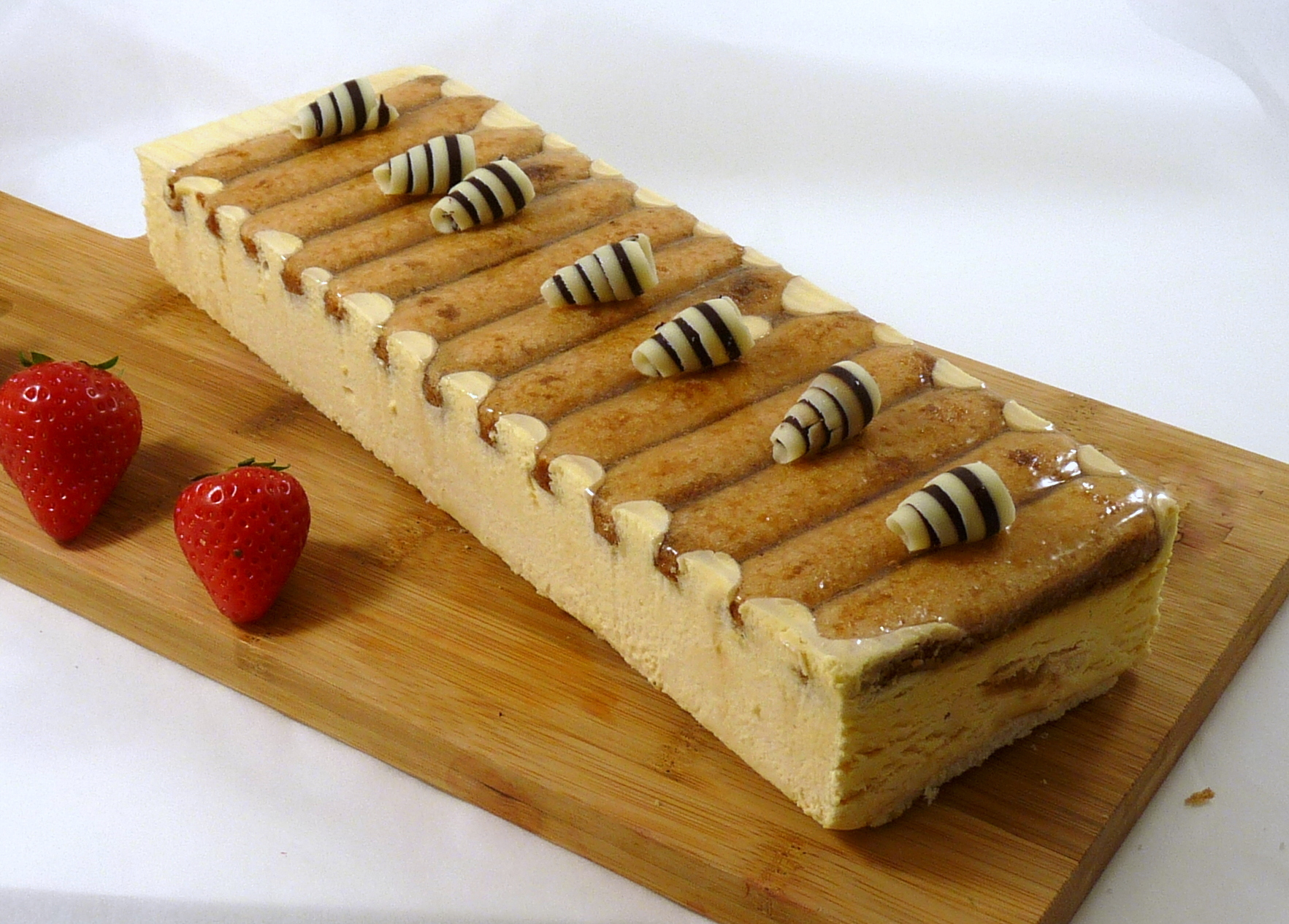 61066 Bavarois longeur tiramisu 1x2 st