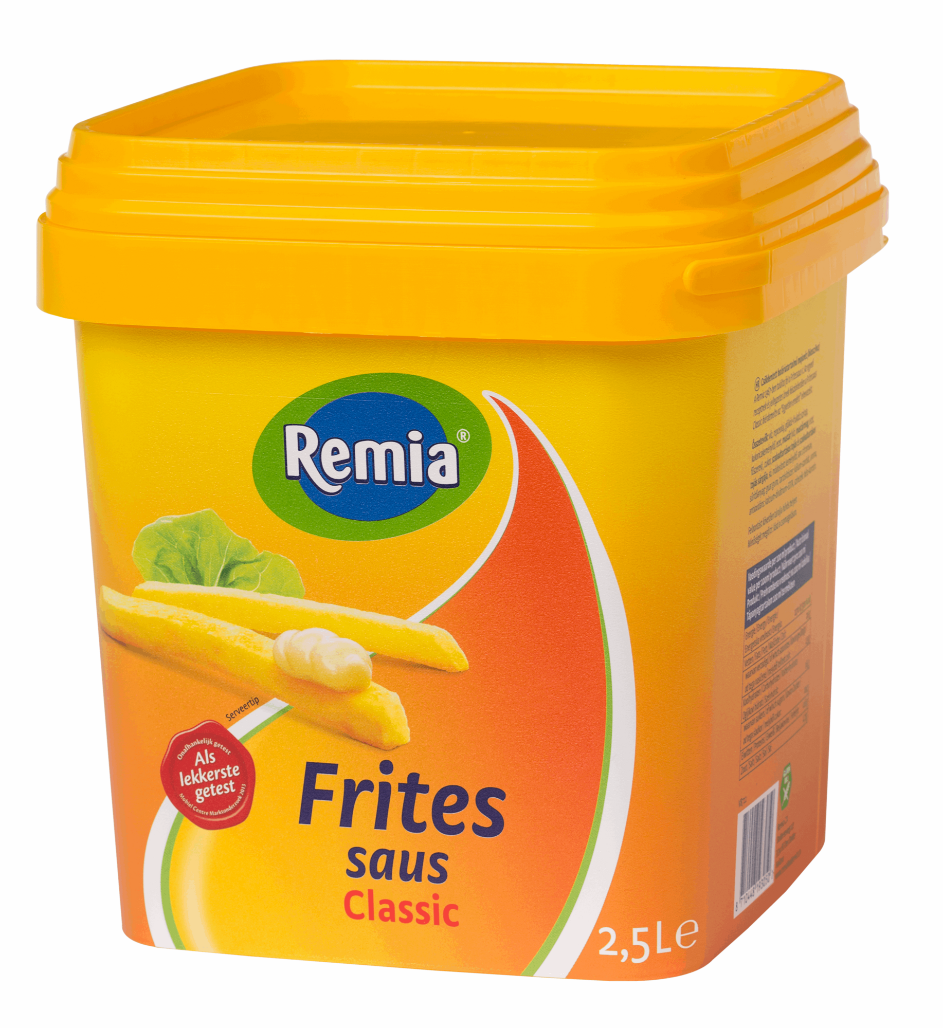 611 Fritessaus 25% emmer 1x2,50 ltr