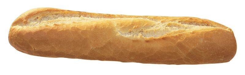 62692 Halve baguette wit (N753) 64x130 gr