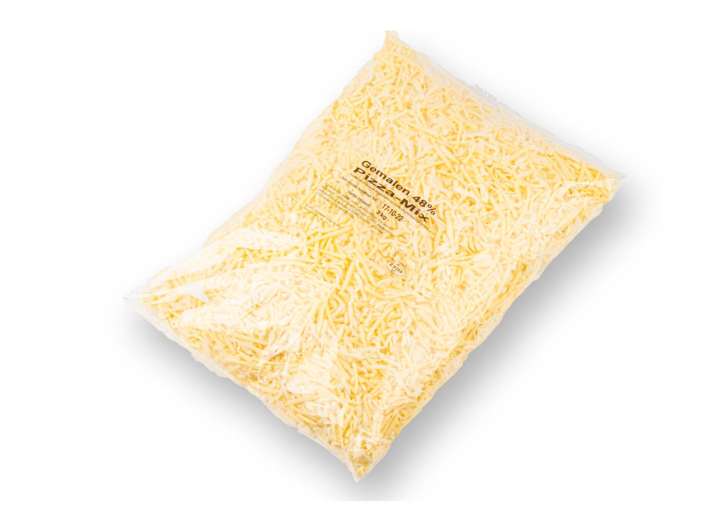 73506 Geraspte pizzakaas 2 kilo