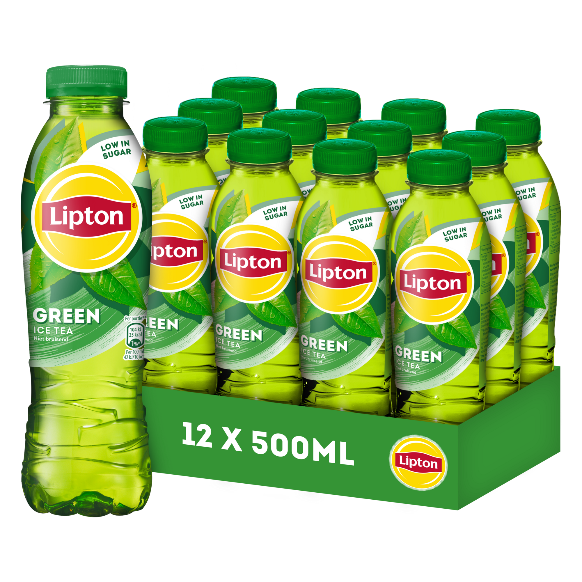 75076 Lipton ice tea green rpet. 12x0,50 ltr