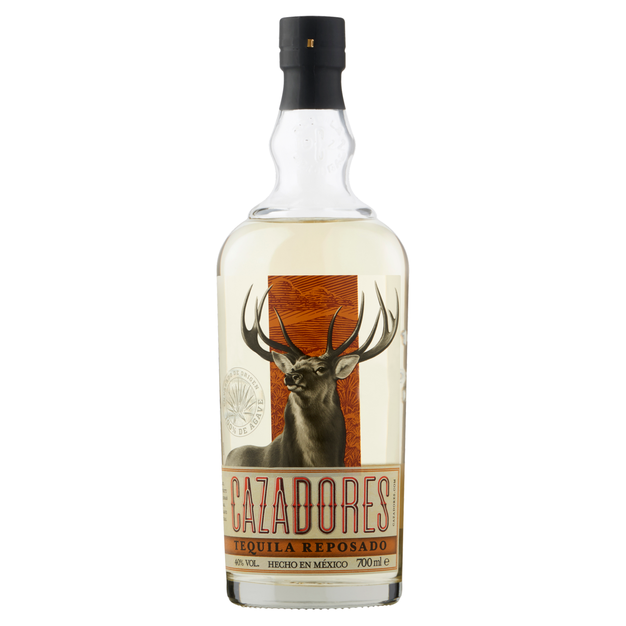 75655 Cazadores reposado tequilla 1x0,7ltr