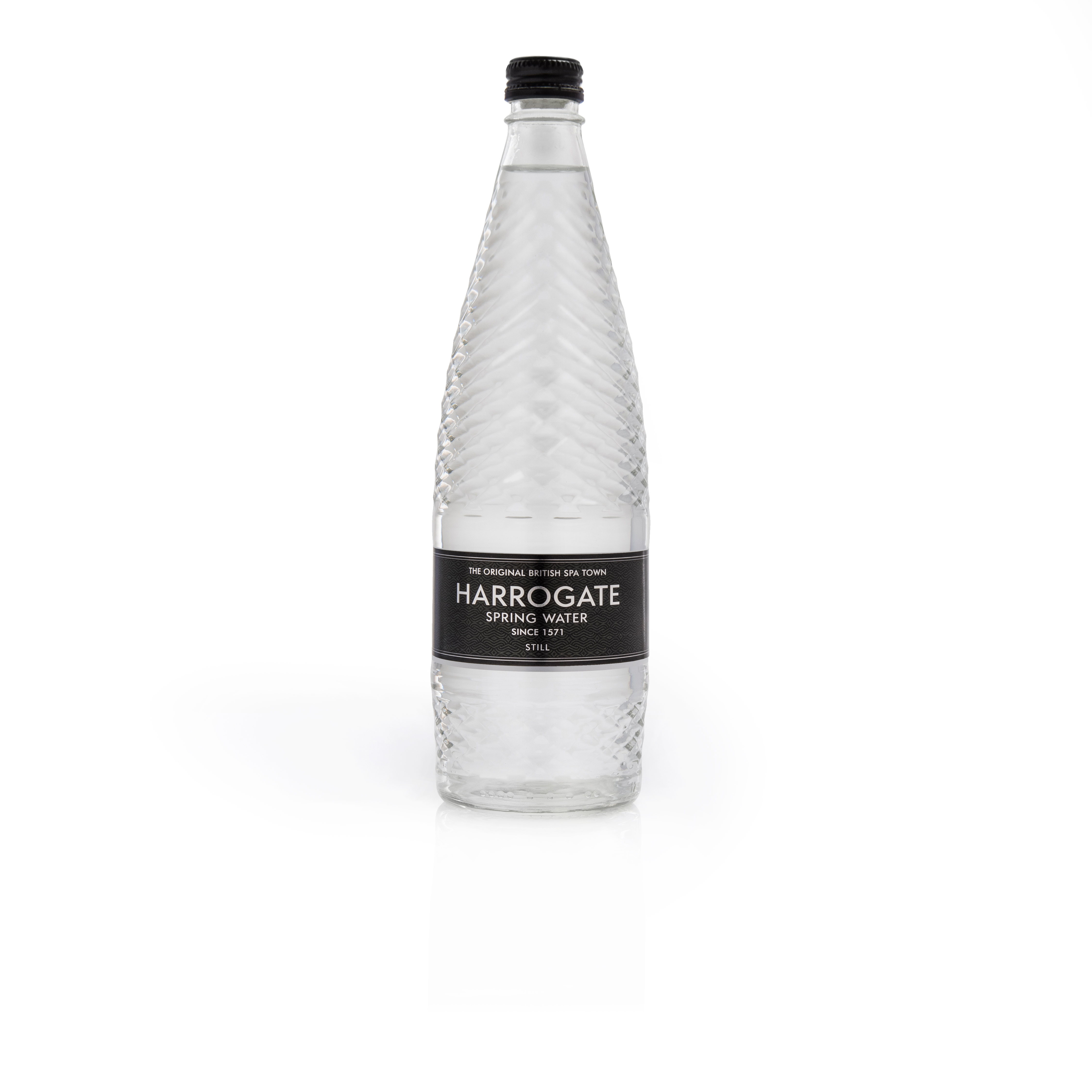 75753 Harrogate spring water still glas 12x75 cl