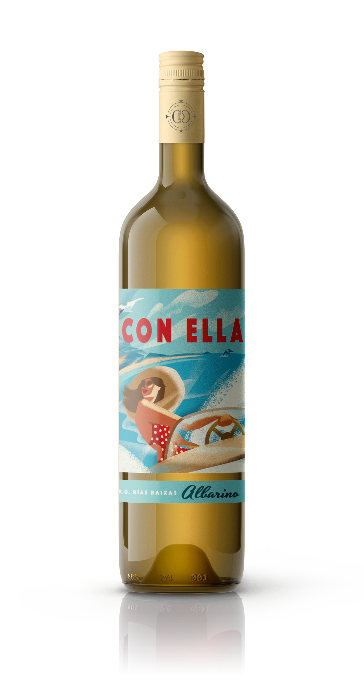 76762 Con Ella Albarino Blanco 6x0,75 liter