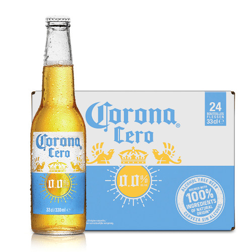 77227 Corona cero 0% 4x6x33 cl