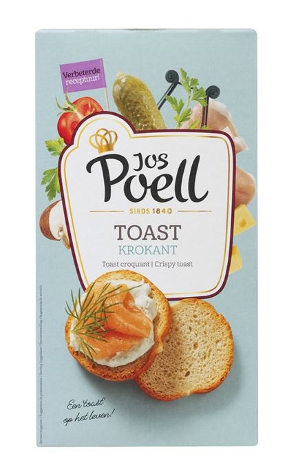 77322 Toast krokant 6x100 gram