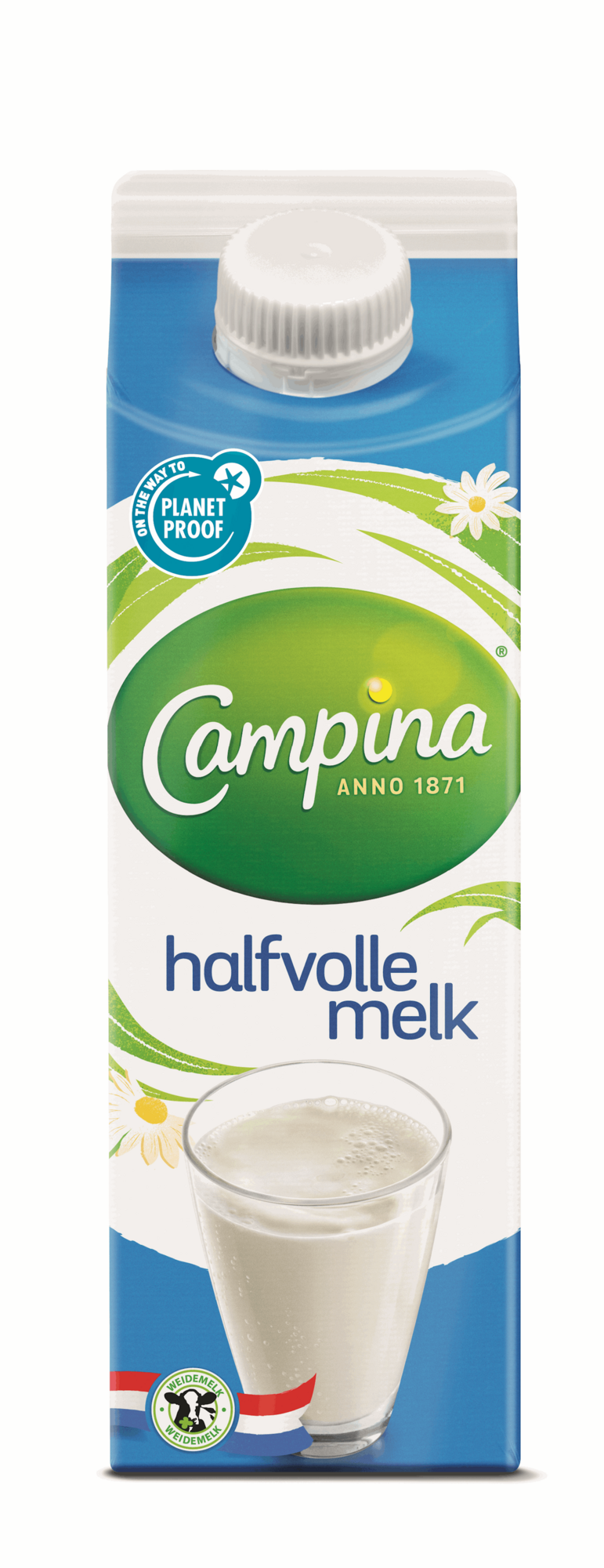 77762 Halfvolle melk pakje 6x50 ml