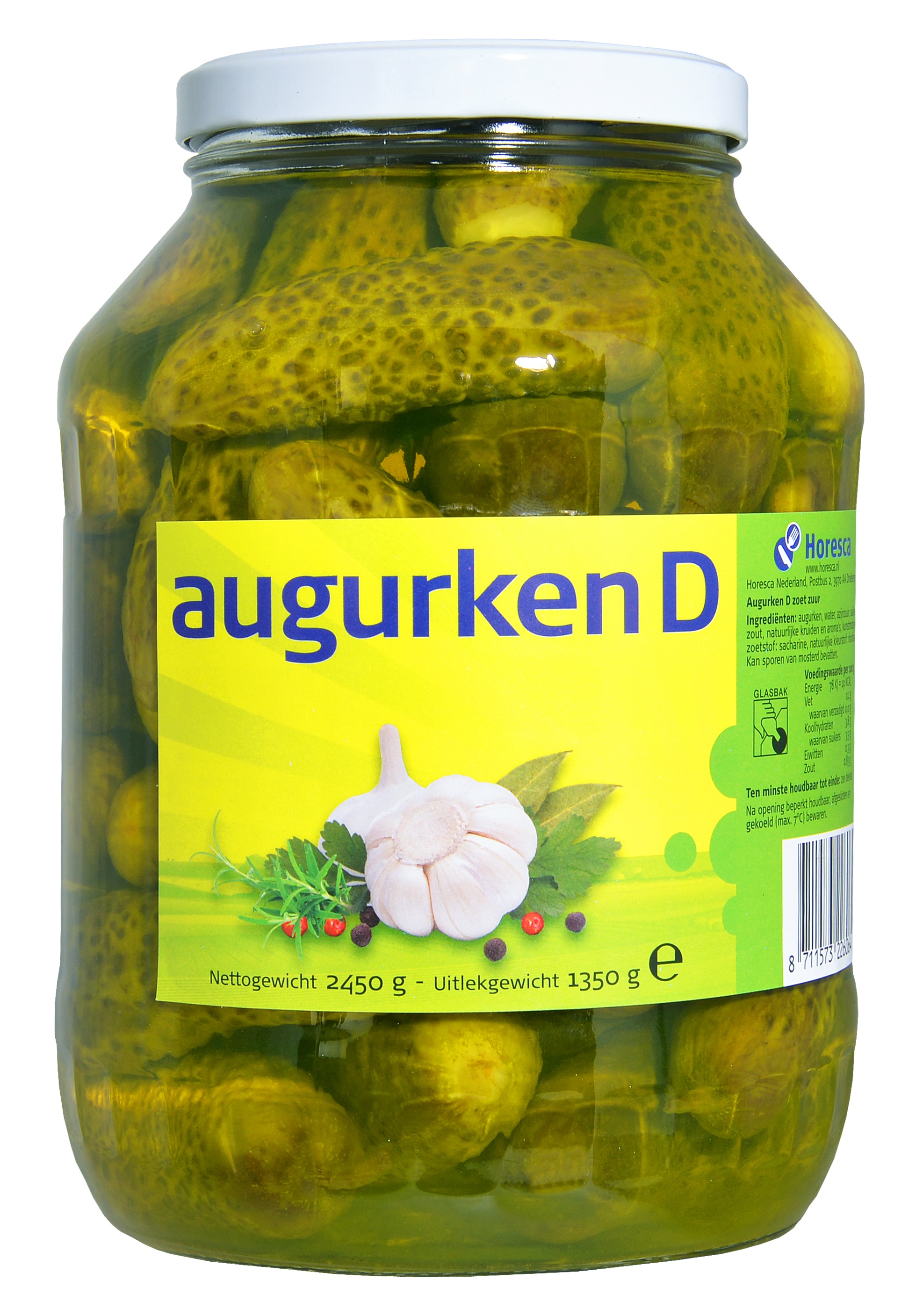 78446 Augurken D pot 2,4 liter