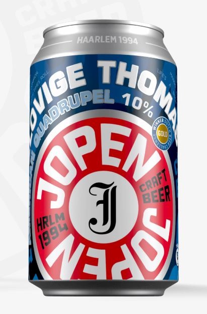 79369 Jopen ongelovige Thomas blik 12x33 cl